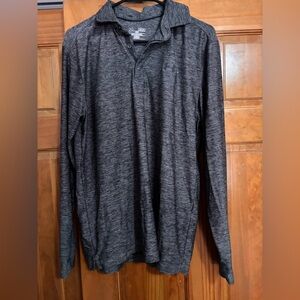 Under Armour Charcoal Henley Shirt